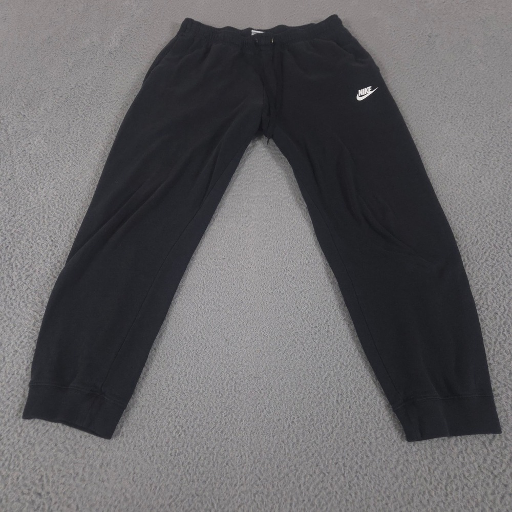 Nike Pants Women Medium Sportswear Club Fleece Joggers Cotton Blend Cuffed Hem‎